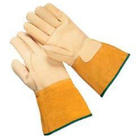 Wells Lamont Medium Yellow Grain Cowhide Welders Gloves 815-Y2021M